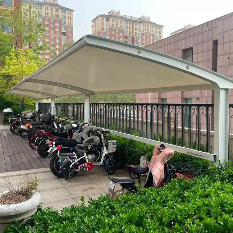 开平市膜结构电动车棚